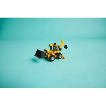 Ehituskomplekt LEGO Technic Tagalaadur 42197 — liigendrool, töötav laadur, 104 tk, soovitatav vanus 7+