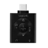 USB3.2 heliadapter USB-C/isas kuni 2x3,5mm/emas 7.1
