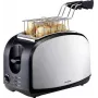 Trisa Crispy Snack Toaster roostevaba teras, must (7361.4212)