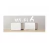 Traadita ruuter MERCUSYS Halo H85X 2‑pack Dual Band Wi‑Fi 6 kuni 3000 Mbps võrksüsteem