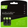 Ni-Mh akud AA R6 2600mAh x16