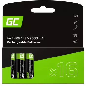 Ni-Mh akud AA R6 2600mAh x16