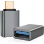 OTG-adapter helos 288362 — USB 3.1 A (emale) USB Type‑C-pistikule, tumehall