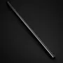 Kõva toru Bitspower None Chamfer Brass 14mm AD, 500mm, must läige