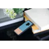 Nutitelefoni ümbris man and wood Samsung Galaxy S9 jaoks teksamust