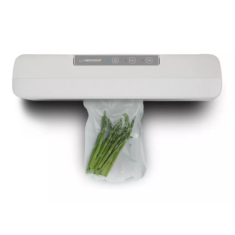 Lauapealne vaakumtoidukileti ESERANZA EKV001 — kompaktne, valge, 30 cm tihenduslaius, 107 W, 220–240 V