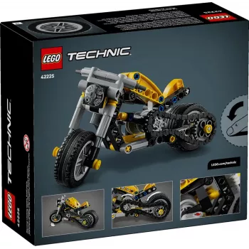 LEGO TECHNIC 42225 Kollane mootorratas