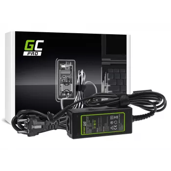 Toiteadapter Green Cell AD70P ASUS sülearvutitele, 33W, 19V 1.75A, siseruumides, must