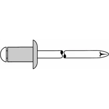 Blindneet GESIPA 1455053 Al/A2 5x16 mm haardevahemikule 10,0–12,0 mm, pakis 500 tk