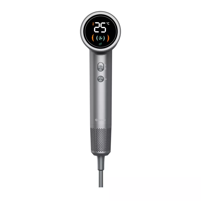 Föön DENVER HDD-1400DGR 1400 W, hall, 110–240 V, 1,8 m juhe, 25–75 °C, 70×89×280 mm