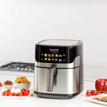 õhufritüür Taurus Air Fry 7S 1600W 6,5L, roostevaba teras, 8 programmi, 80–200°C, puutetundlik juhtimine