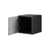 Cama suletud hoiukapp ROCO RO5 37/37/39 valge/must/valge