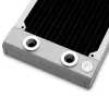 Radiaator EK Water Blocks messing vask roostevaba teras valge