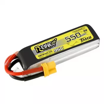 Aku Tattu R-Line 550mAh 7,4V 95C 2S1P XT30