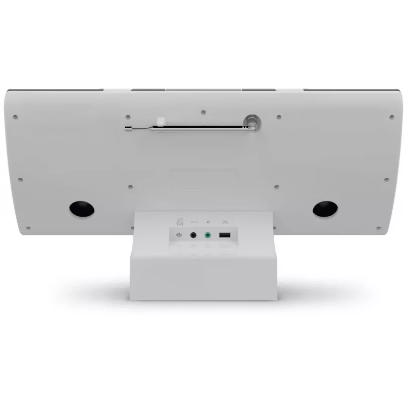 Kaasaskantav raadio TECHNISAT Multyradio 4.0 SE must/valge Bluetoothi ja USB-ga