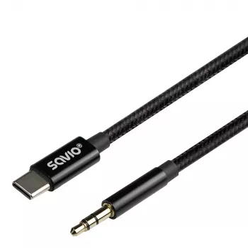 Audio kaabel Savio CL-187 1m Must Male to Male
