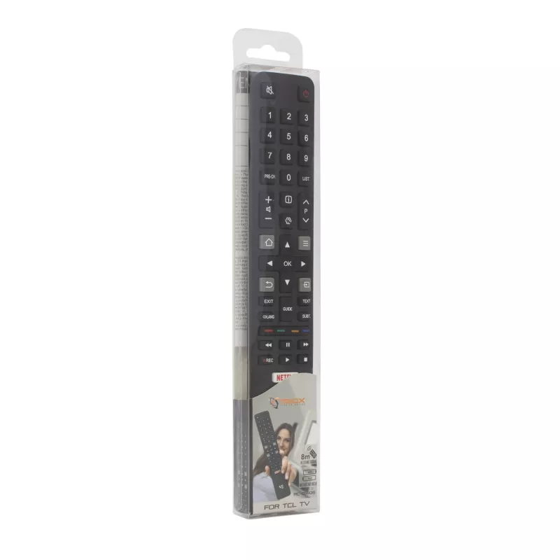 Kaugjuhtimispult SBOX RC-01406 TCL-teleritele — ühilduv asendus mitmetele TCL-mudelitele