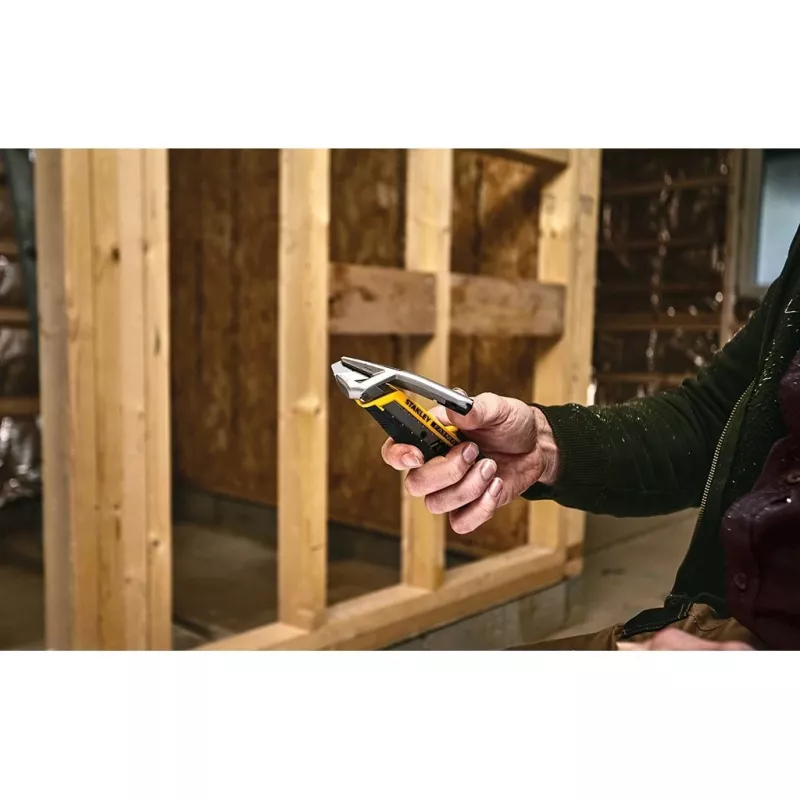 Utiliidinuga Stanley FATMAX FMHT10594-0 Must Roostevaba teras Kollane 18 mm laius 165 mm pikkus