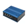 Digitus 4-pordiline Gigabit Etherneti PoE võrgulüliti, tööstuslik, haldamata, 1 SFP üleslink