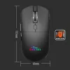 Juhtmeta hiir MEDIA-TECH MT1124 BT/RF Silent & Recharge — mõlemakäeline, 3200 DPI, Bluetooth + 2,4 GHz USB, 6 nuppu, laetav