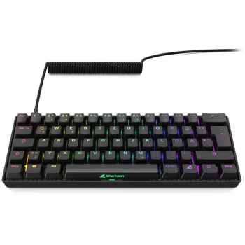 Sharkoon 100065629 klaviatuur Home USB QWERTZ German Must