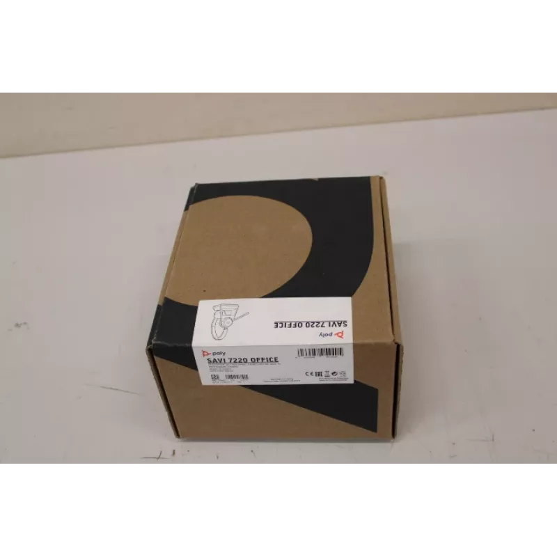 SALE OUT Poly Savi 7220 kontoripeakomplekt sisseehitatud mikrofoniga | KASUTATUD, KRIIMUSTATUD | Juhtmevaba | Must