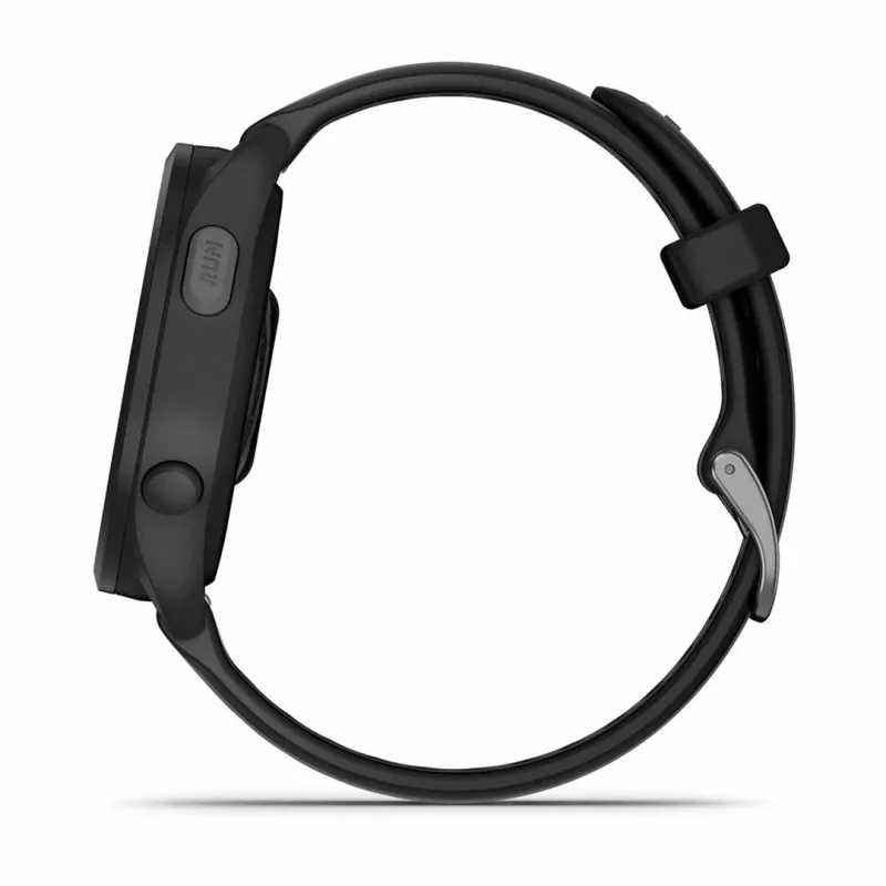 Garmin Forerunner 165 Music - Must - Spordikell rihmaga - Silikoon - Kiltkivihall - Randme suurus: 126-203 mm - Ekraan 3 cm (1,2) (010-02863-30)