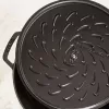 Saute Pan ZWILLING STAUB BRAISERS Ümmargune 28 cm, must, põhja Ø 22,2 cm