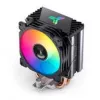 Protsessorijahuti Jonsbo CR-1400E 92mm ARGB Must — 92 mm ventilaator, ARGB valgustus