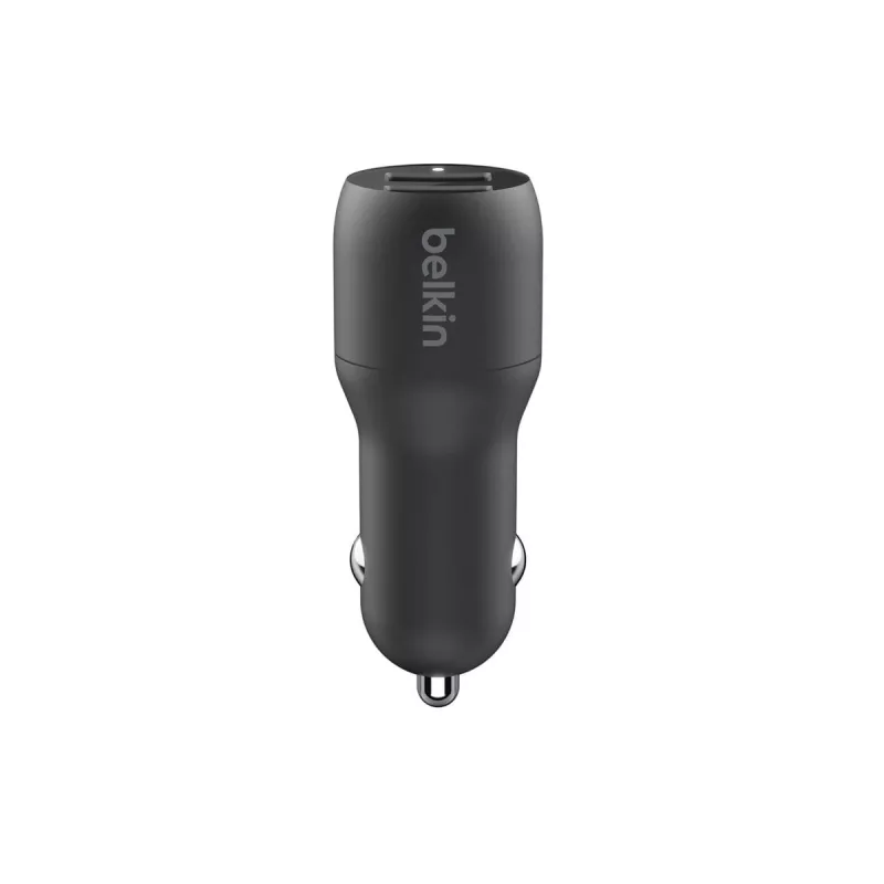 Dual USB-A autolaadija 12W x2 must