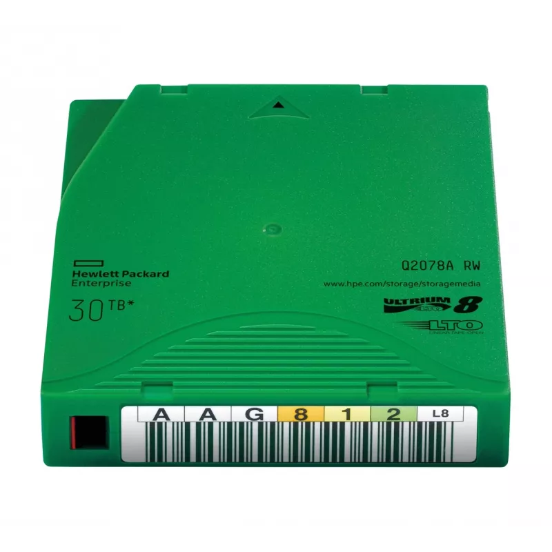 HPE LTO-8 Ultrium 30TB RW andmelint