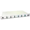 Lightwin LWL kiudoptiline jätkukarp, 12 kiudu, 6x DSC mitmekiuline, 50/125µm OM3 jätkukarp koos põsakute kaablitega (SPBOX 12G50 OM3 DSC)