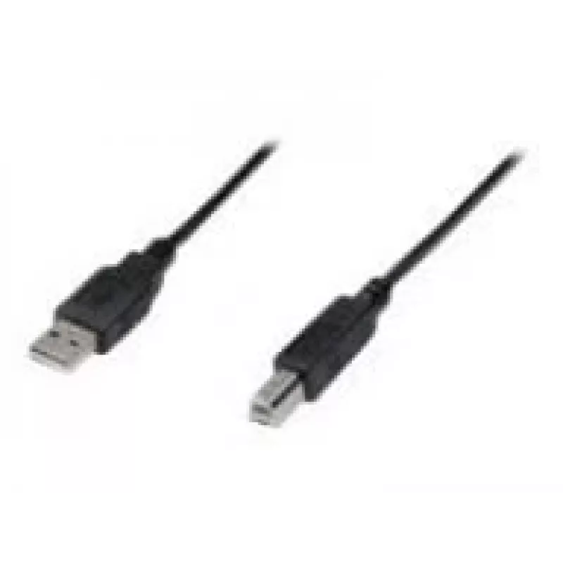 Digitus ASSMANN - USB-kaabel - USB-tüüp A, 4-kontaktiline (M) - USB-tüüp B, 4-kontaktiline (M) - 50 cm (USB/USB 2.0) - Must (AK-300105-005-S)