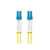Fiiberoptiline kaabel LANBERG FO-LULU-SD11-0030-YE, 3 m, G.657.A1, LC–LC, kollane