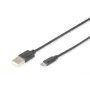 Assmann USB-ühenduskaabel. tüüp A - mikro B M/M. 1,0 m. USB 2.0 ühilduv. UL. must (AK-300127-010-S)