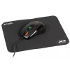 Mängurihiir A4Tech X-7120 USB Type-A mõlemakäeline 2000 DPI, 3 ms, juhtmega, must
