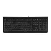 Klaviatuur CHERRY KC 1000 Universal USB Tšehhi Must