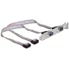 Jadakaabel DeLOCK 89268 0,4 m DB-9 isane