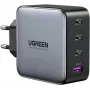 Ugreen 45515B mobiilseadmete laadija Sülearvuti, mobiiltelefon, tahvelarvuti, akupank, telefon Hall Kiirlaadimine Sisetingimustesse