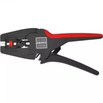 Knipex Selbstanpassende Abisolierzange KNIPEX MultiStrip10 automaatne traadi eemaldamistang, professionaalseks isolatsiooni eemaldamiseks juhtmetelt 0,03 kuni 10,0 mm², 12 42 195 SB (12 42 195 SB)
