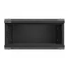 Seinale paigaldatav rack-kapp LANBERG WF03-5304-10B 19 tolli 4U must, klaasuks
