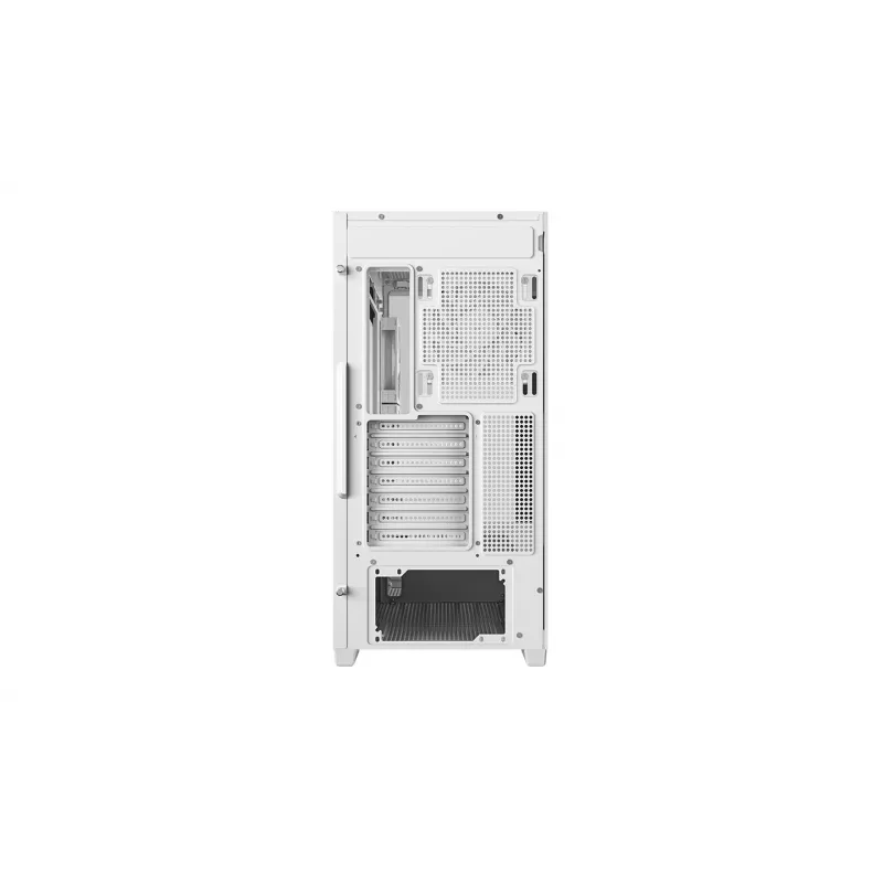 PC Case DeepCool CG580 4F V2 Midi Tower Valge — ATX, karastatud klaas, 3x120mm küljeventilaatorid, 360mm küljeradiaatori tugi