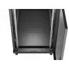 19-tolline rack-kapp LANBERG FF01-6222-23B 22U 600x1200 mm must perforeeritud ustega