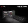 Mehaaniline mänguklaviatuur SAVIO MustOUT X2 BROWN 61-klahviga 60% USB QWERTY RGB Outemu Brown