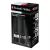 Russell Hobbs 28010-56 Electric Salt Mill Set (High Quality, Automatic, Adjustable Grinding, Light on Base, Must Metal Design) Pepper Mill