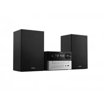 Philips TAM3205M2 koduaudiosüsteem Koduaudio mikrosüsteem 20 W Must, Hõbedane