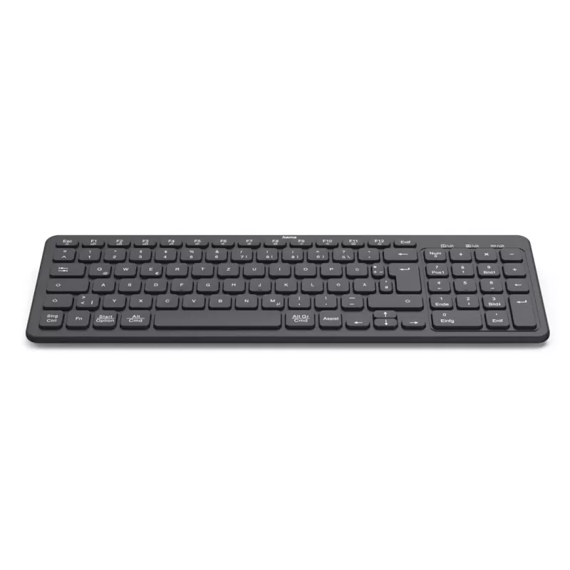Mitme seadmega juhtmevaba klaviatuur WK-300 must