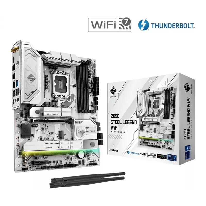 ASRock Z890 Steel Legend WiFi ATX emaplaat