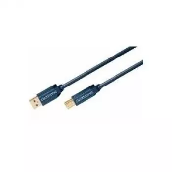 ClickTronic 1.8m USB3.0 A - B is/isane 1,8m USB A USB B sinine USB-kaabel (70092)