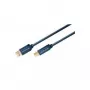 ClickTronic 1.8m USB3.0 A - B is/isane 1,8m USB A USB B sinine USB-kaabel (70092)